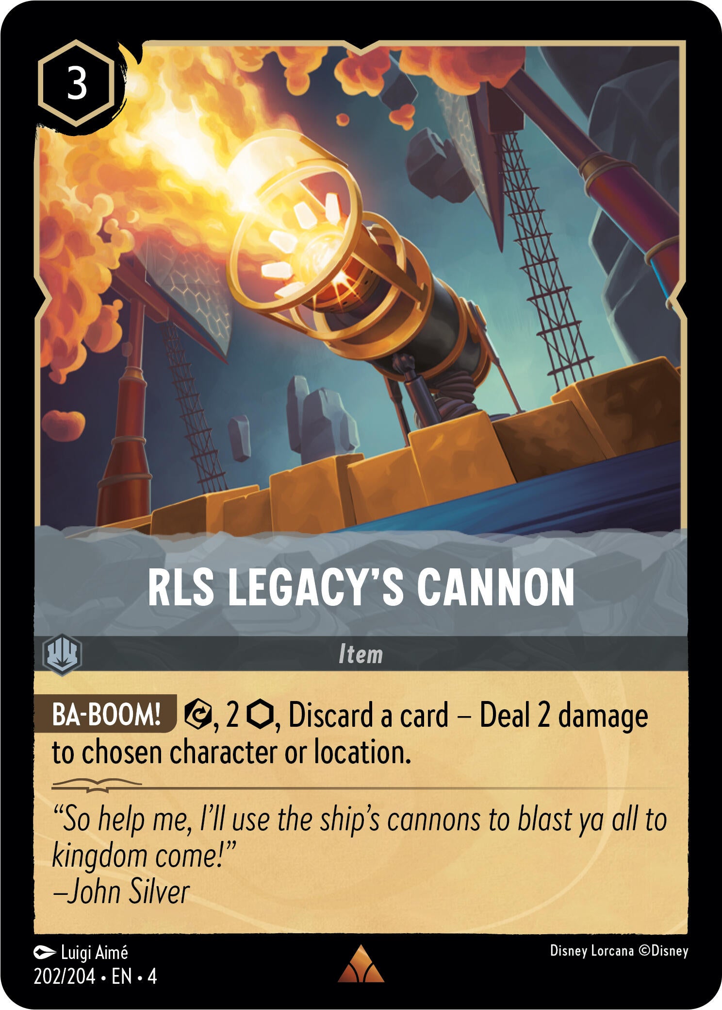 RLS Legacy's Cannon (202/204) [Ursula's Return] | Webway Games