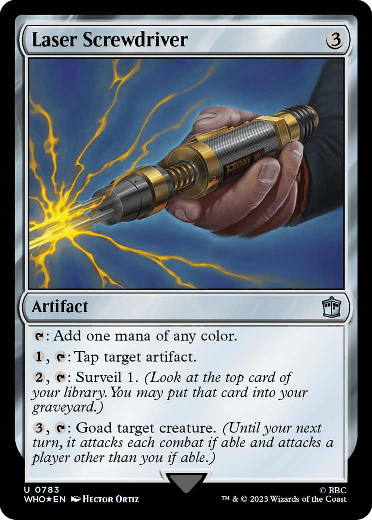 Laser Screwdriver (Surge Foil) [Doctor Who] | Webway Games