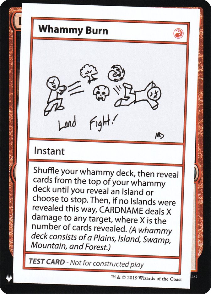 Whammy Burn [Mystery Booster Playtest Cards] | Webway Games