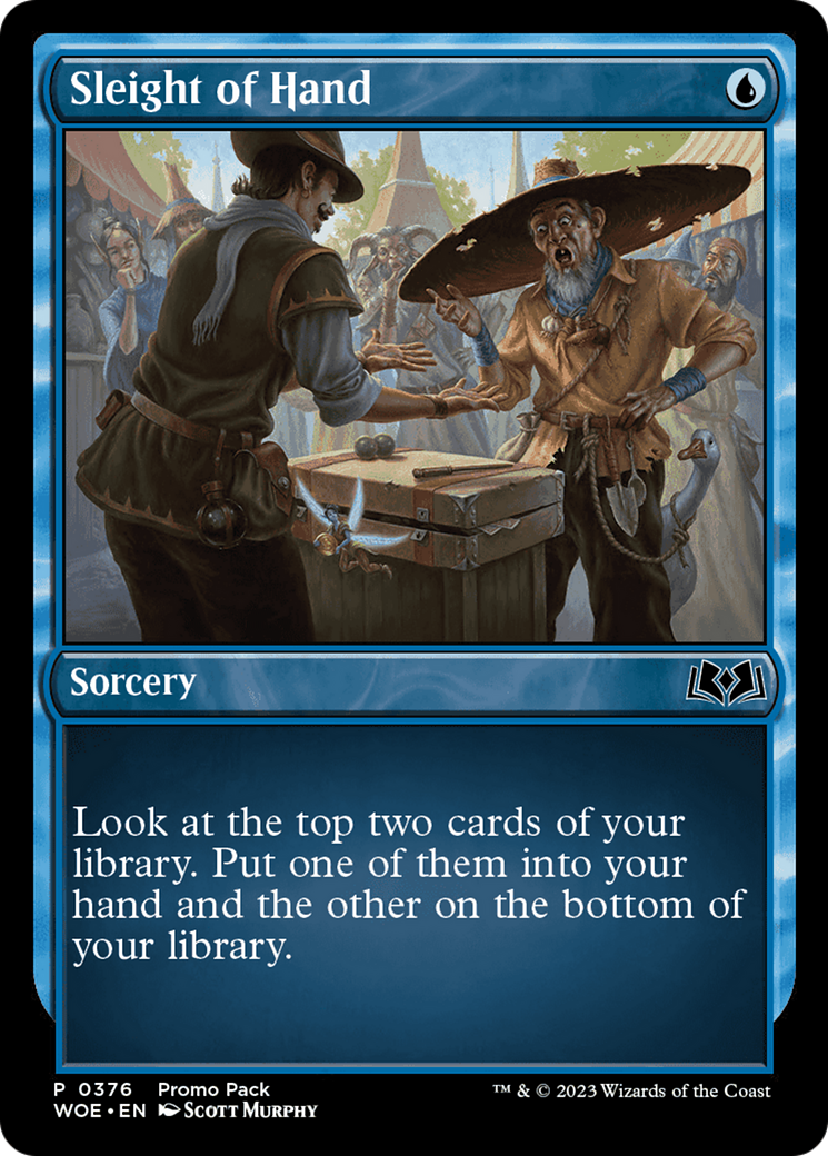 Sleight of Hand (Promo Pack) [Wilds of Eldraine Promos] | Webway Games