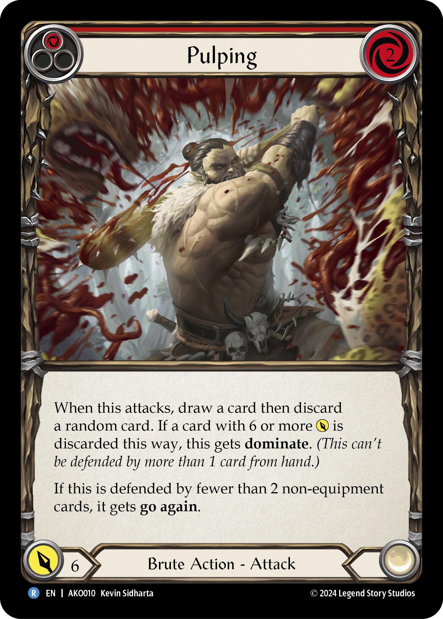 Pulping (Red) [AKO010] (Armory Deck: Kayo) | Webway Games
