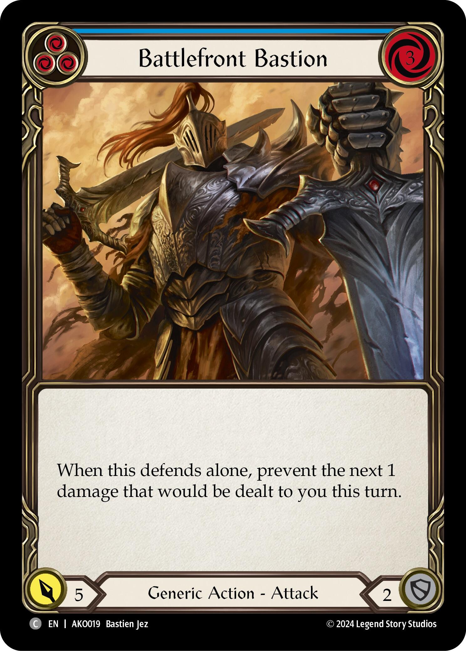 Battlefront Bastion [AKO019] (Armory Deck: Kayo) | Webway Games