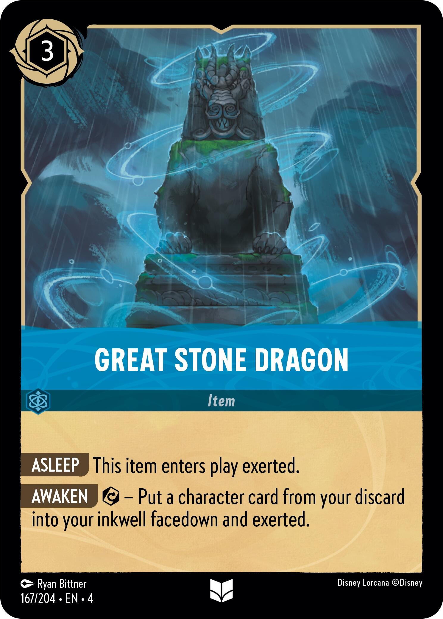Great Stone Dragon (167/204) [Ursula's Return] | Webway Games