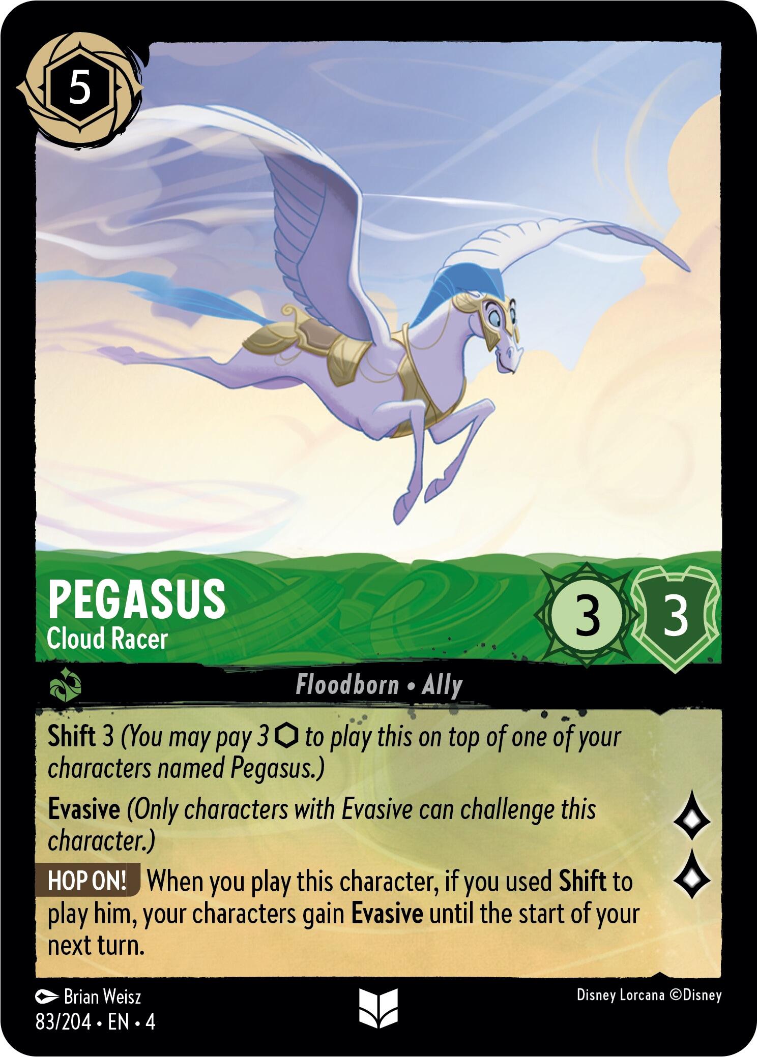 Pegasus - Cloud Racer (83/204) [Ursula's Return] | Webway Games