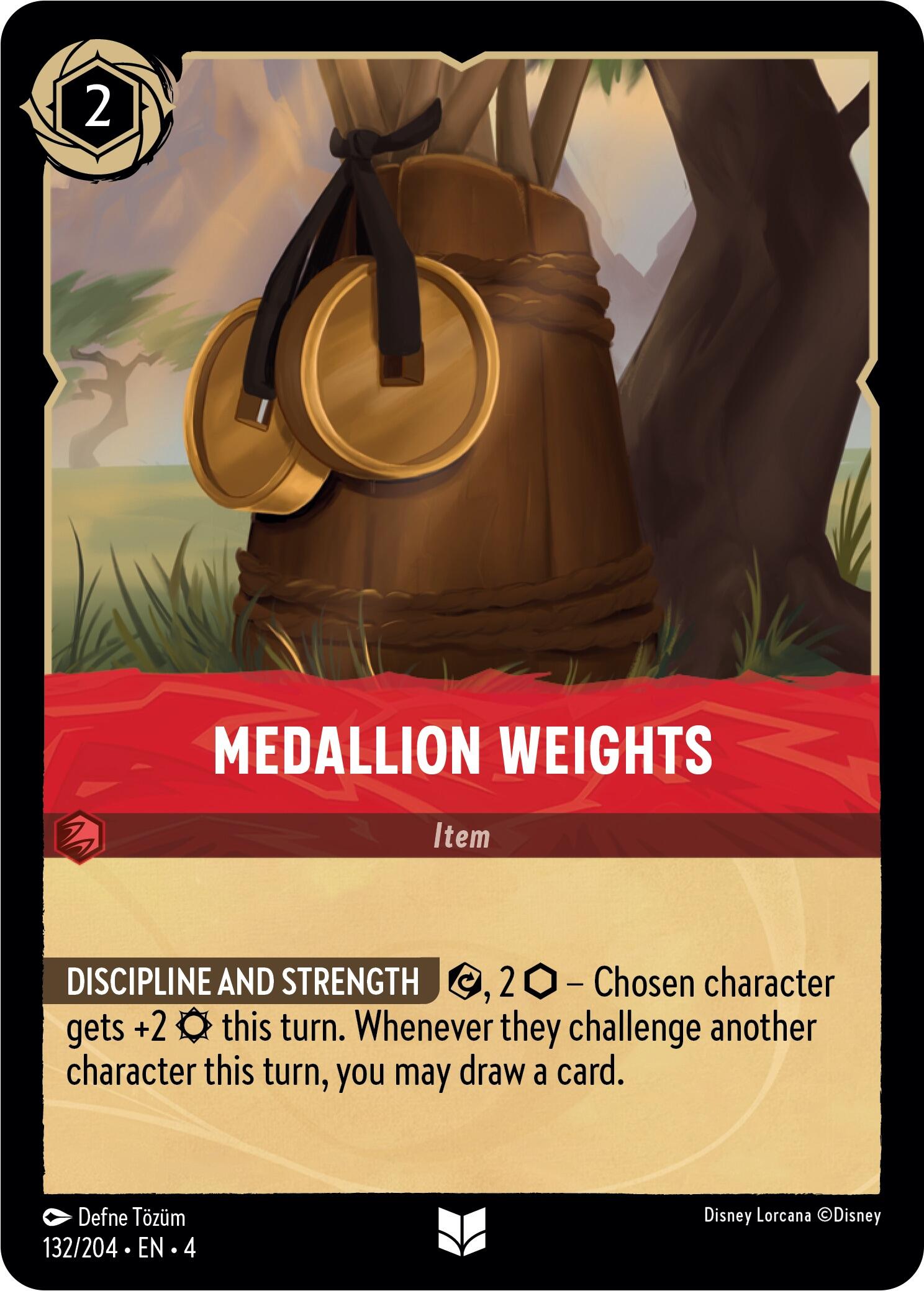 Medallion Weights (132/204) [Ursula's Return] | Webway Games