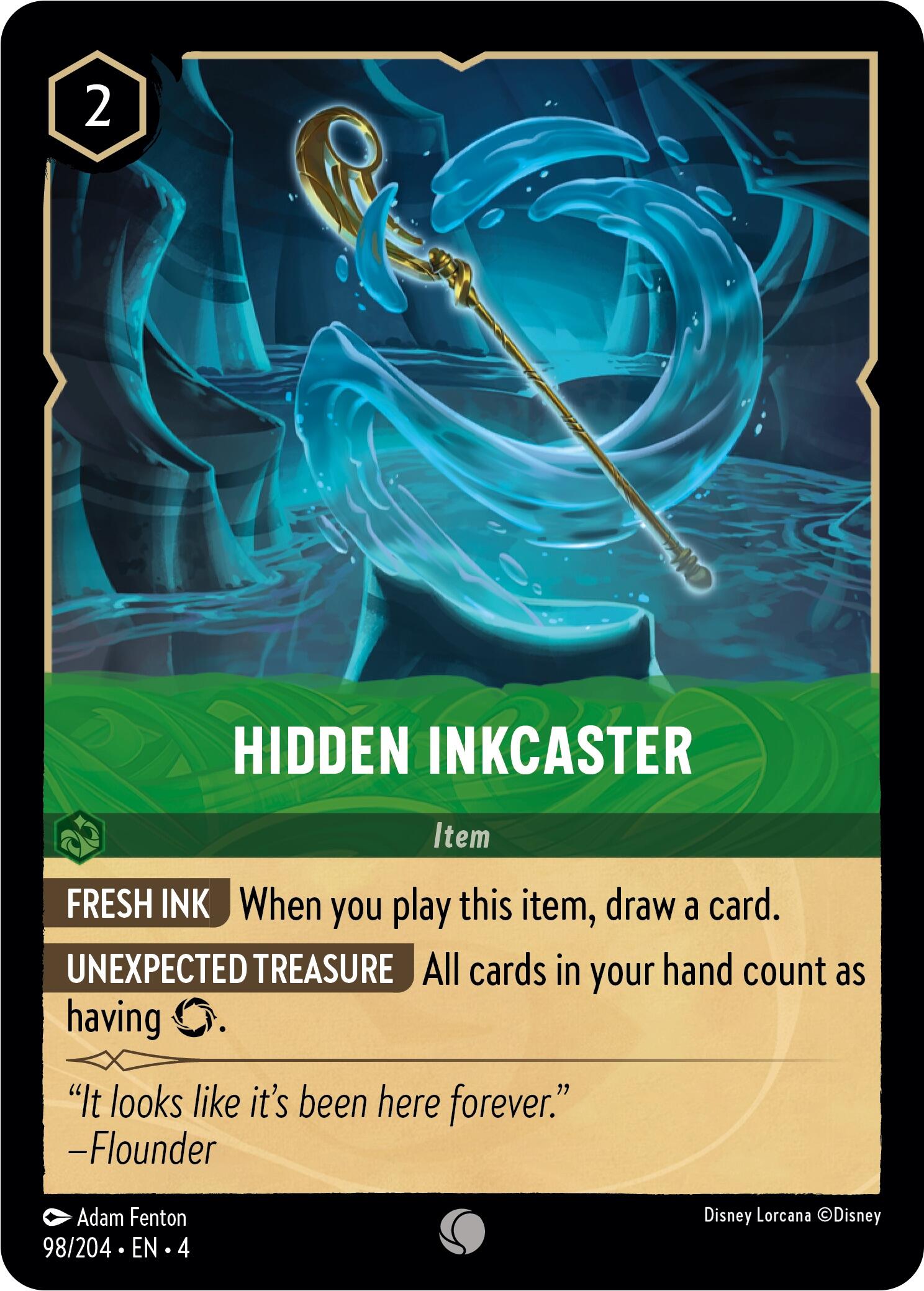 Hidden Inkcaster (98/204) [Ursula's Return] | Webway Games