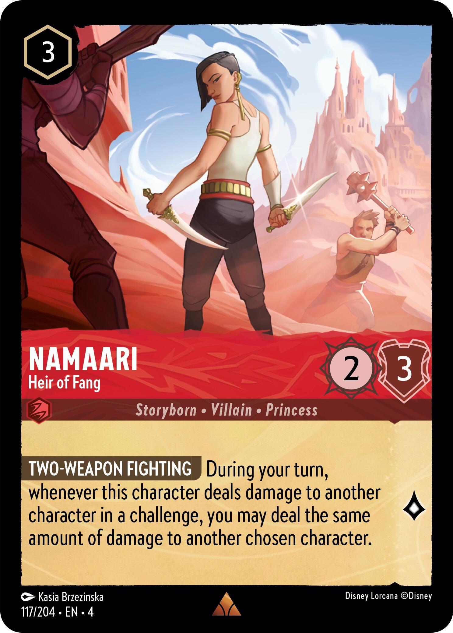 Namaari - Heir of Fang (117/204) [Ursula's Return] | Webway Games