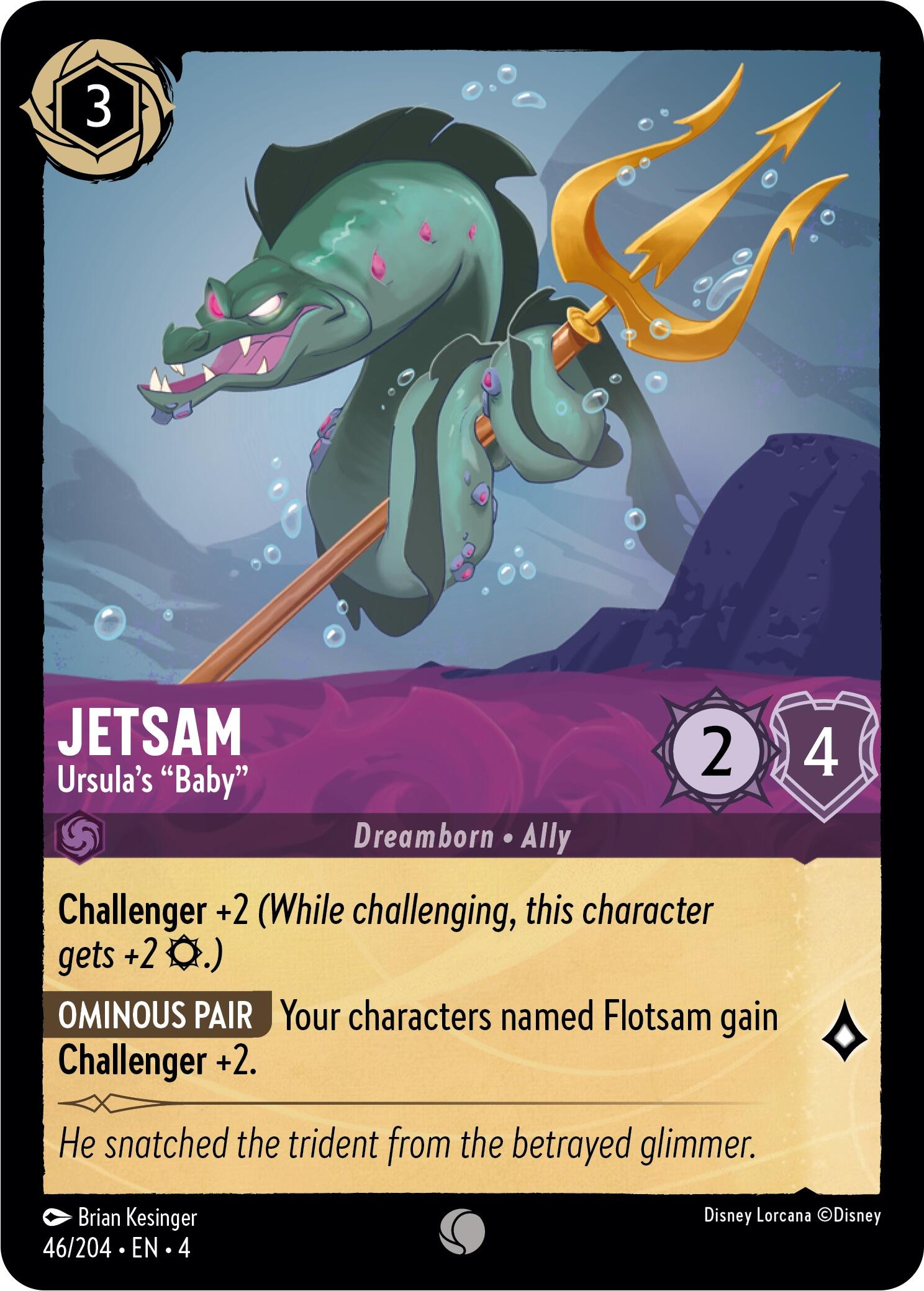 Jetsam - Ursula's "Baby" (46/204) [Ursula's Return] | Webway Games