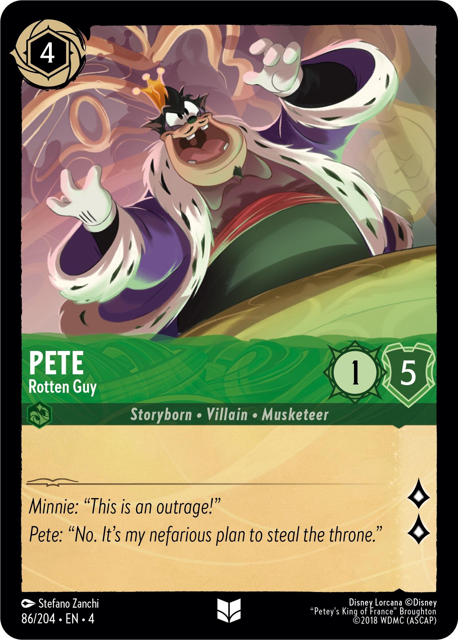Pete - Rotten Guy (86/204) [Ursula's Return] | Webway Games