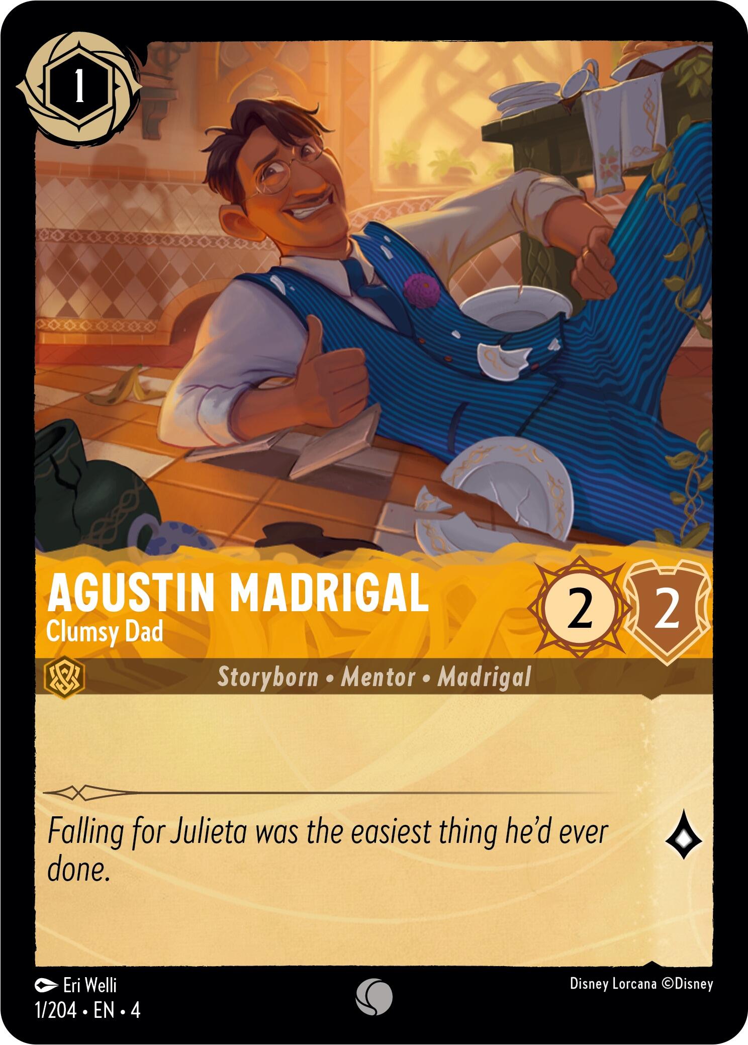 Agustin Madrigal - Clumsy Dad (1/204) [Ursula's Return] | Webway Games