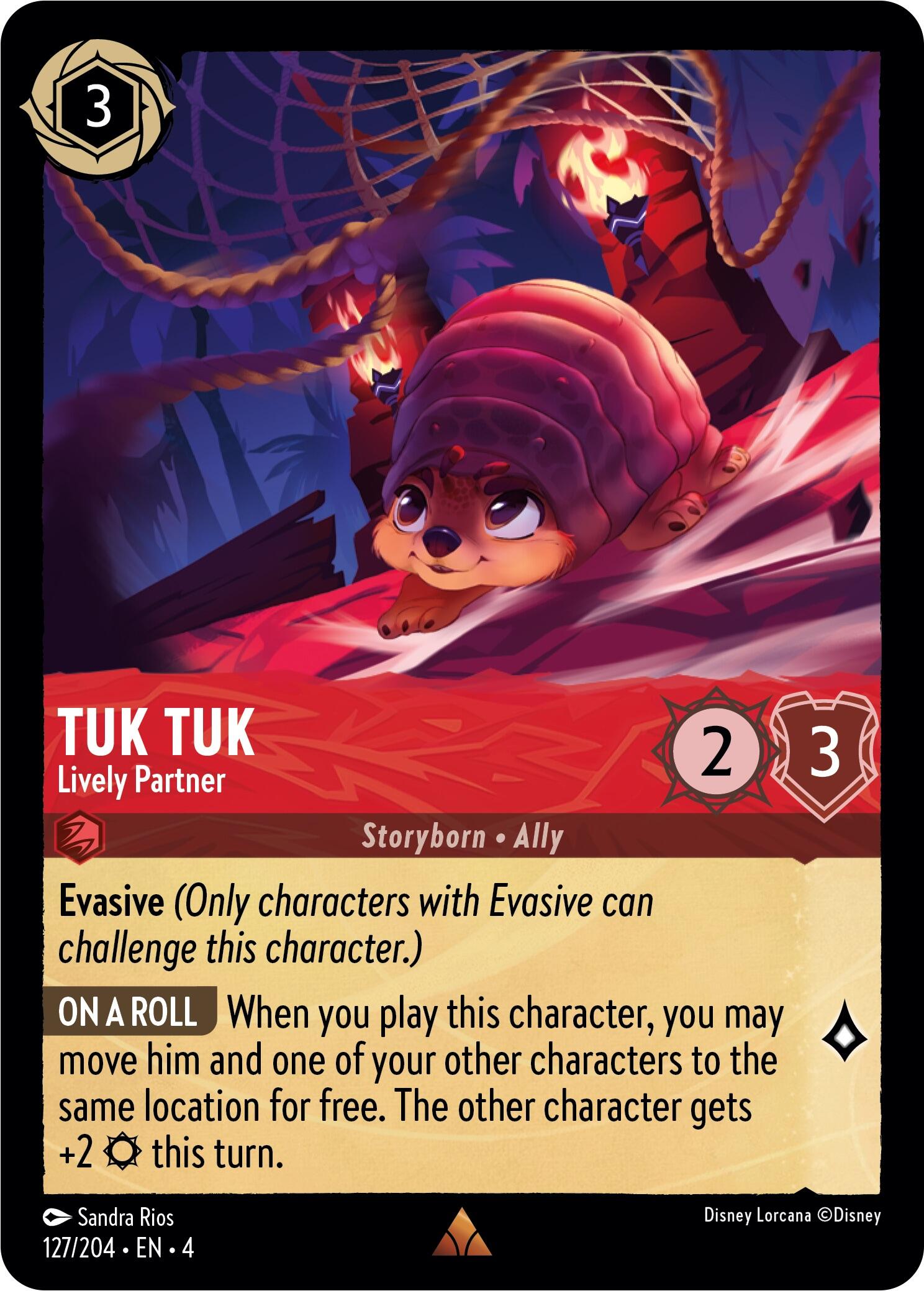 Tuk Tuk - Lively Partner (127/204) [Ursula's Return] | Webway Games