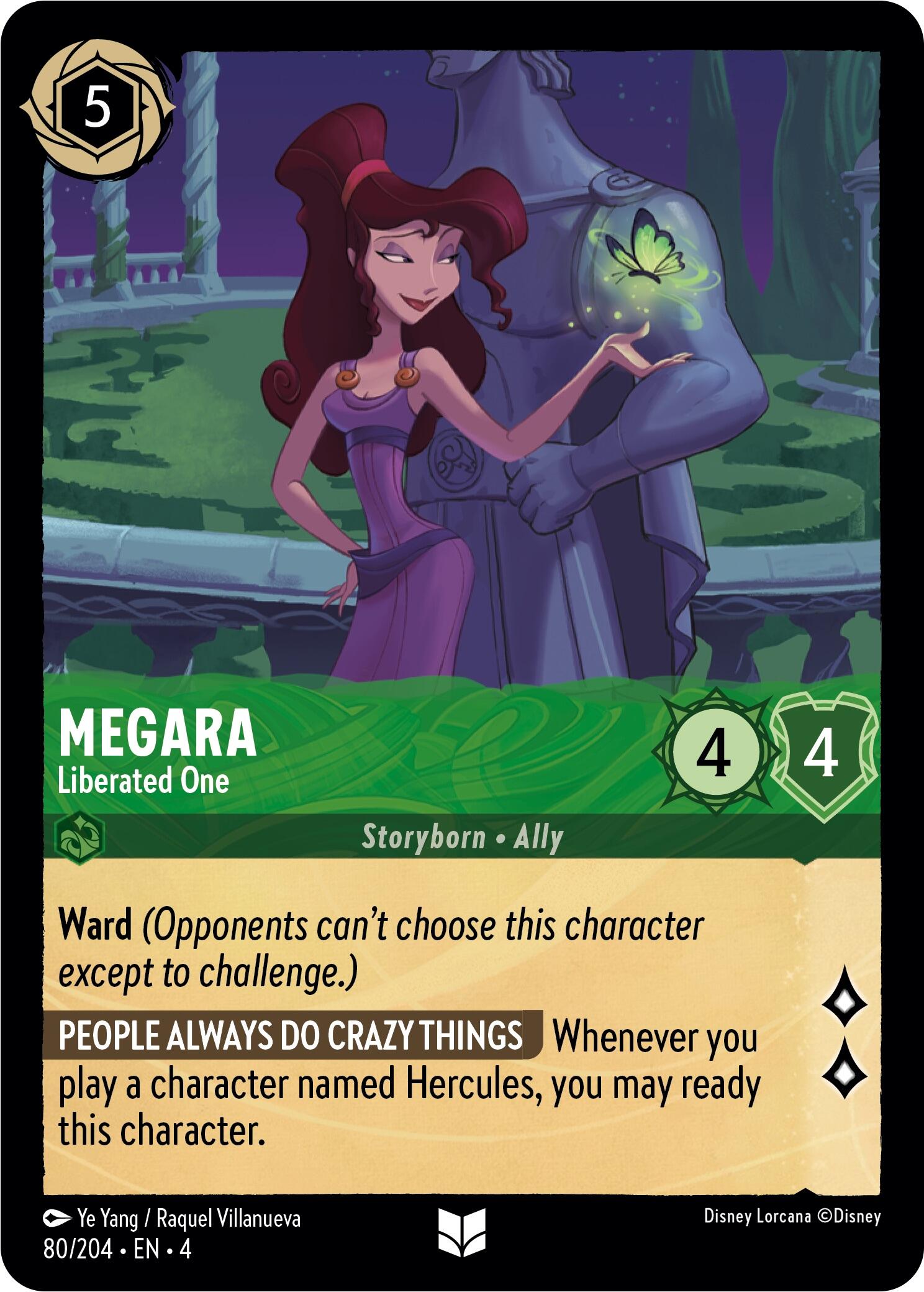 Megara - Liberated One (80/204) [Ursula's Return] | Webway Games