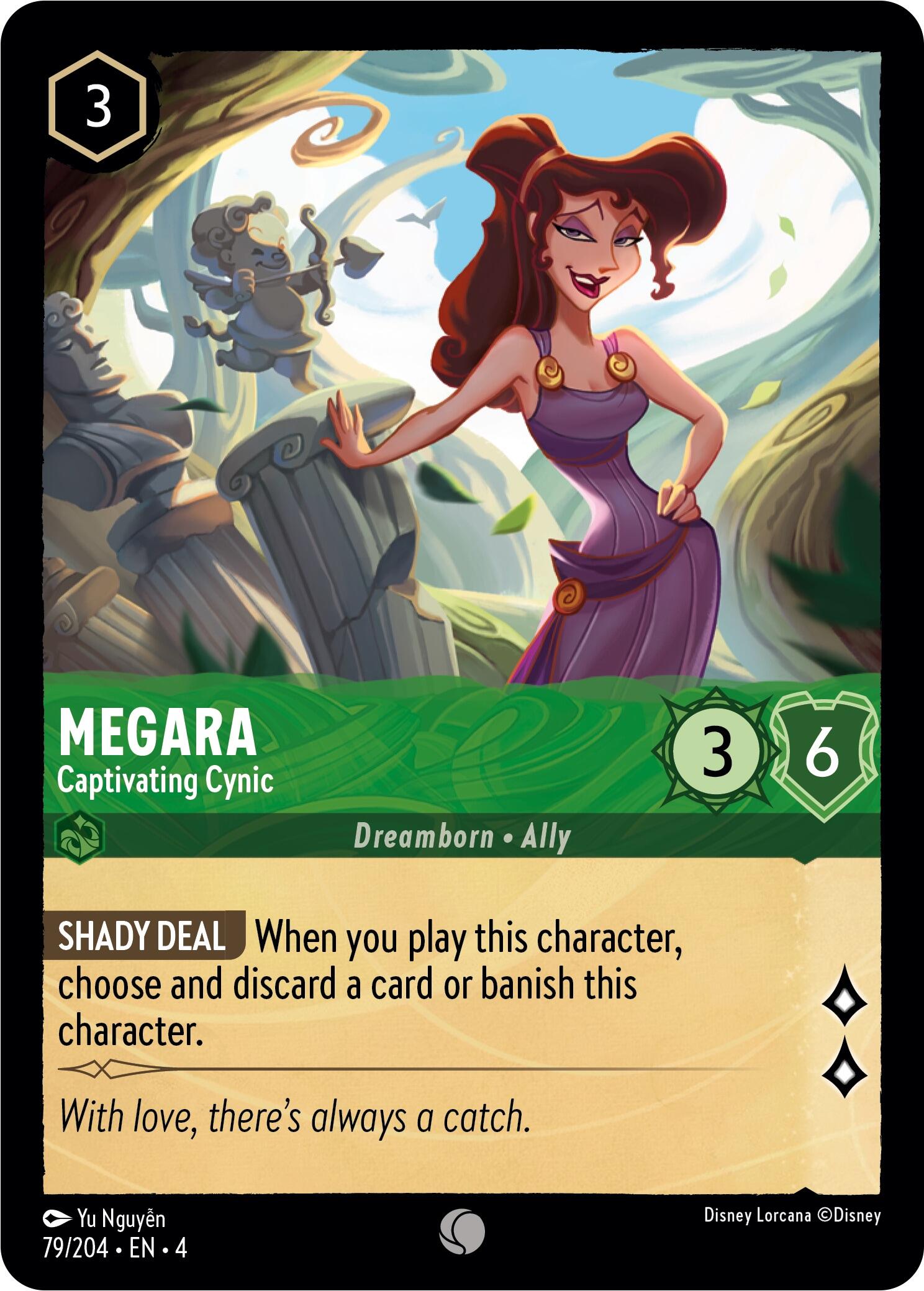 Megara - Captivating Cynic (79/204) [Ursula's Return] | Webway Games