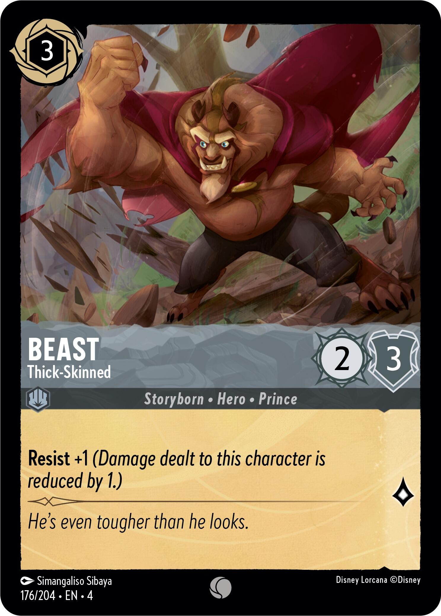 Beast - Thick-Skinned (176/204) [Ursula's Return] | Webway Games