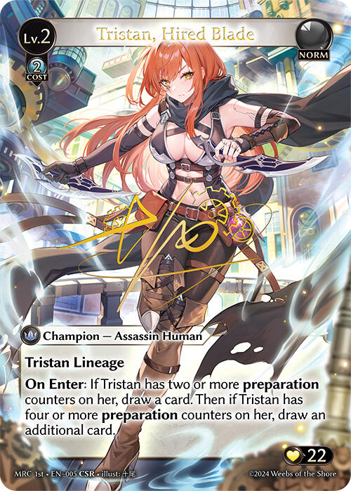 Tristan, Hired Blade (CSR) (005) [Mercurial Heart] | Webway Games