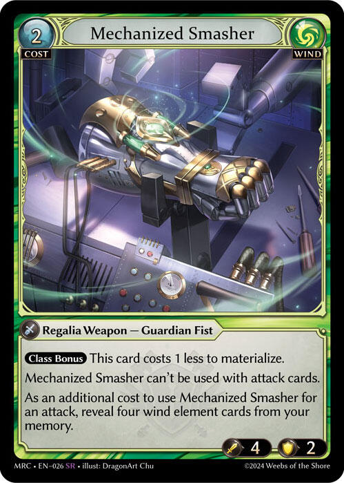 Mechanized Smasher (026) [Mercurial Heart] | Webway Games