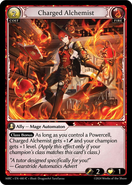Charged Alchemist (085) [Mercurial Heart] | Webway Games