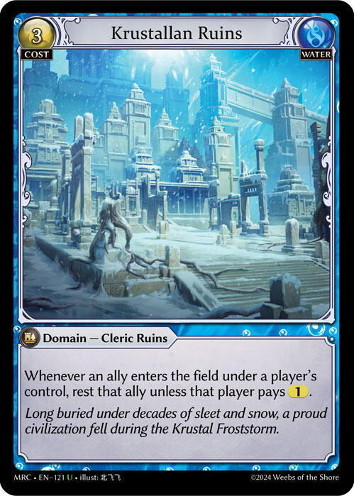 Krustallan Ruins (121) [Mercurial Heart] | Webway Games