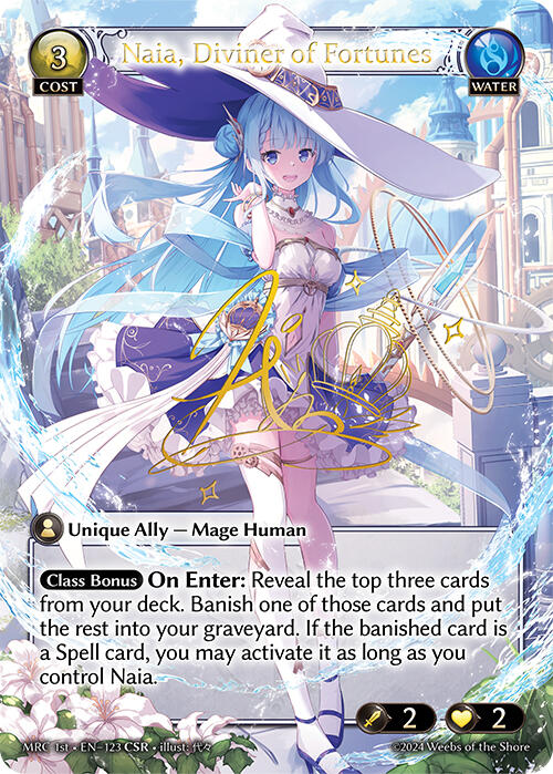 Naia, Diviner of Fortunes (CSR) (123) [Mercurial Heart] | Webway Games