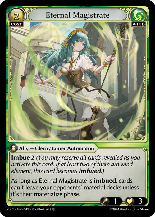 Eternal Magistrate (143) [Mercurial Heart] | Webway Games