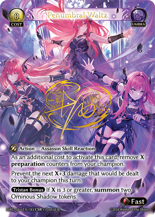 Penumbral Waltz (CSR) (183) [Mercurial Heart] | Webway Games