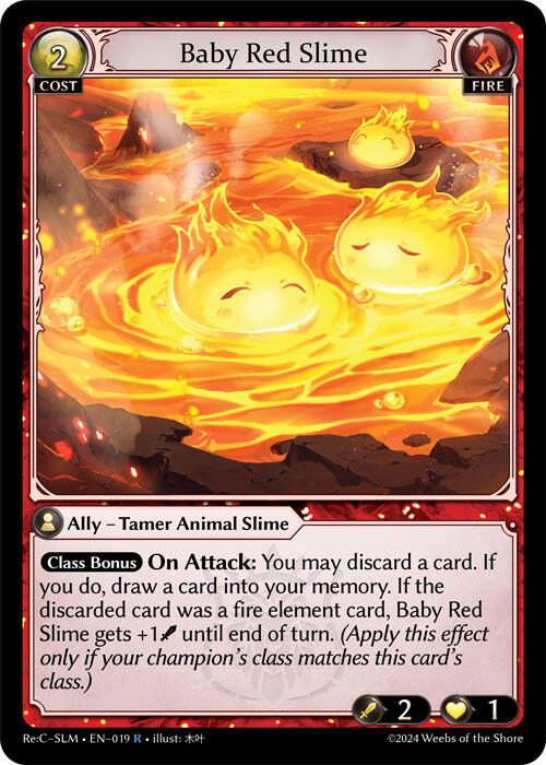 Baby Red Slime (019) [Silvie Re:Collection, Slime Sovereign] | Webway Games