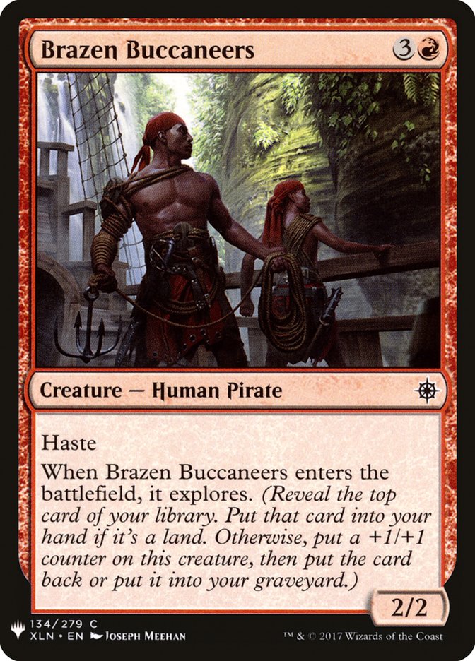 Brazen Buccaneers [Mystery Booster] | Webway Games