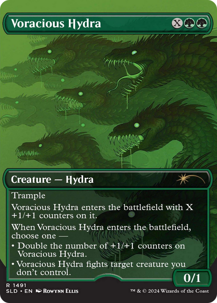 Voracious Hydra (Rainbow Foil) [Secret Lair Drop Series] | Webway Games