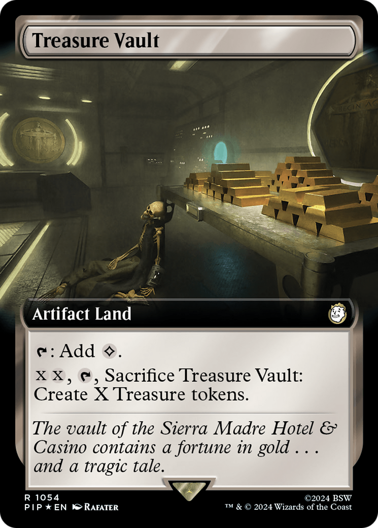 Treasure Vault (Extended Art) (Surge Foil) [Fallout] | Webway Games