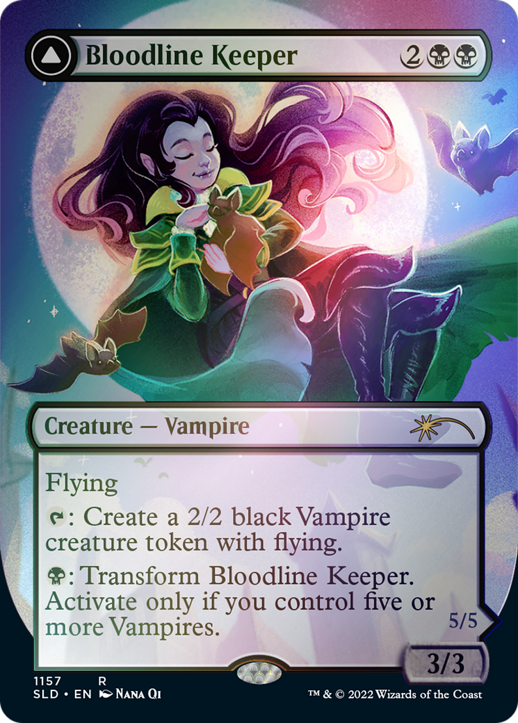 Bloodline Keeper // Lord of Lineage (Borderless) [Secret Lair: From Cute to Brute] | Webway Games