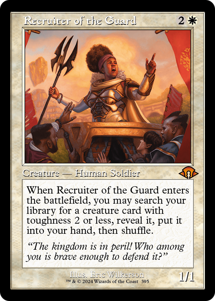 Recruiter of the Guard (Retro) [Modern Horizons 3] | Webway Games