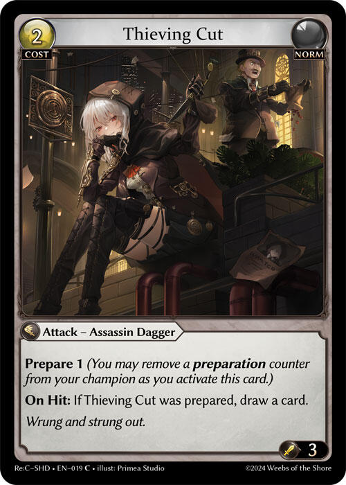 Thieving Cut (019) [Tristan Re:Collection, Shadowdancer] | Webway Games