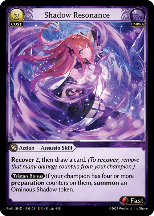 Shadow Resonance (031) [Tristan Re:Collection, Shadowdancer] | Webway Games