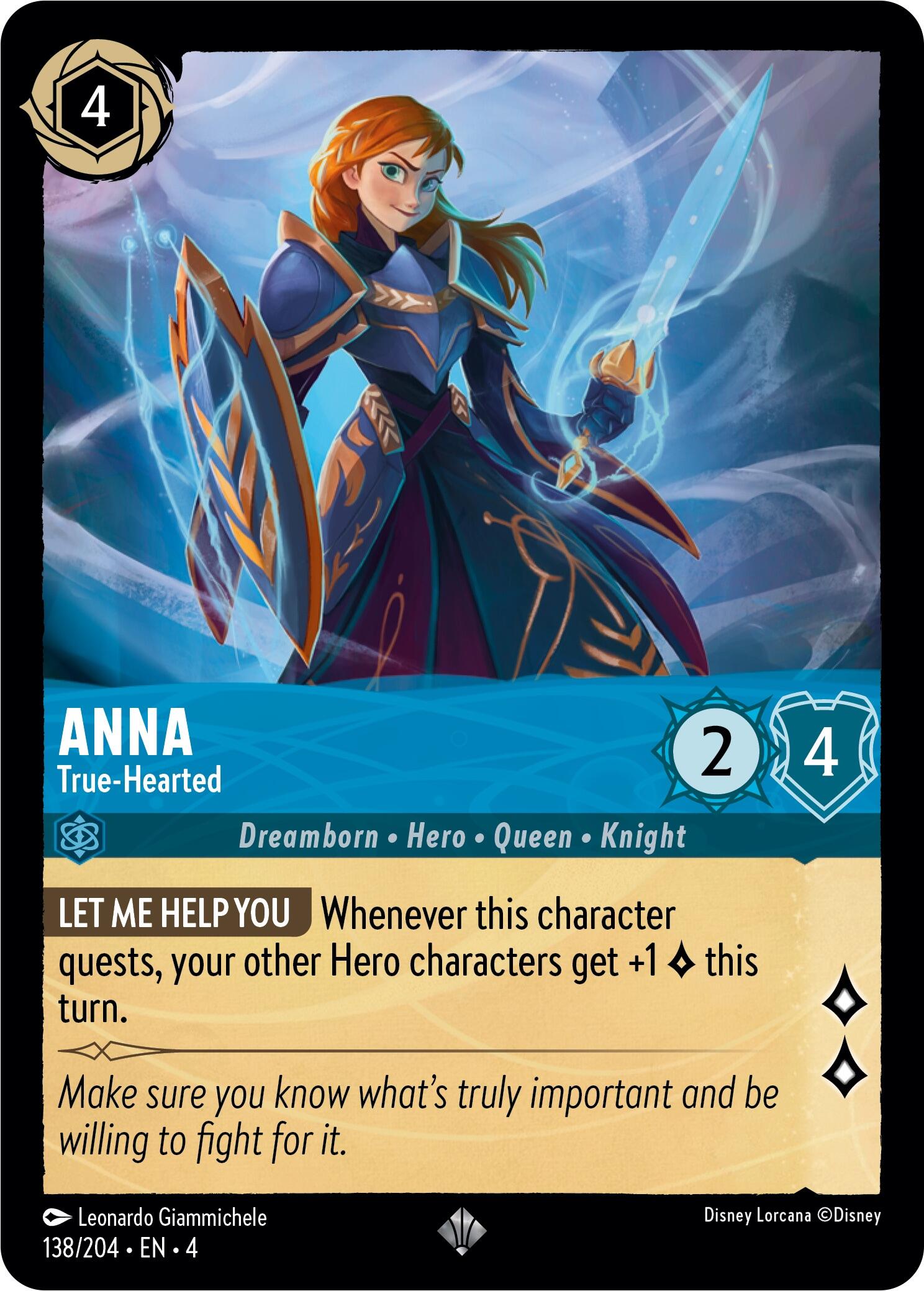 Anna - True-Hearted (138/204) [Ursula's Return] | Webway Games