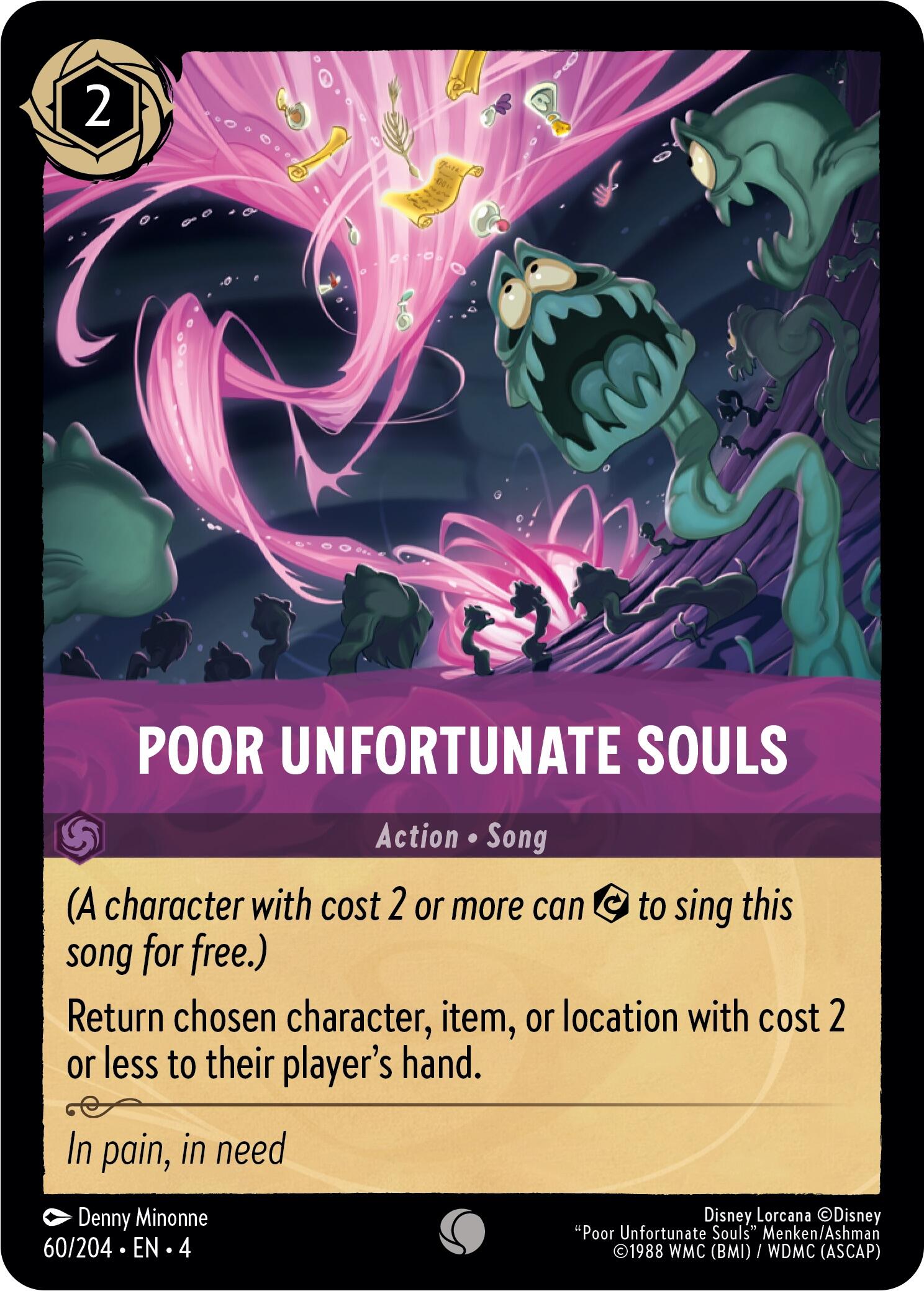 Poor Unfortunate Souls (60/204) [Ursula's Return] | Webway Games