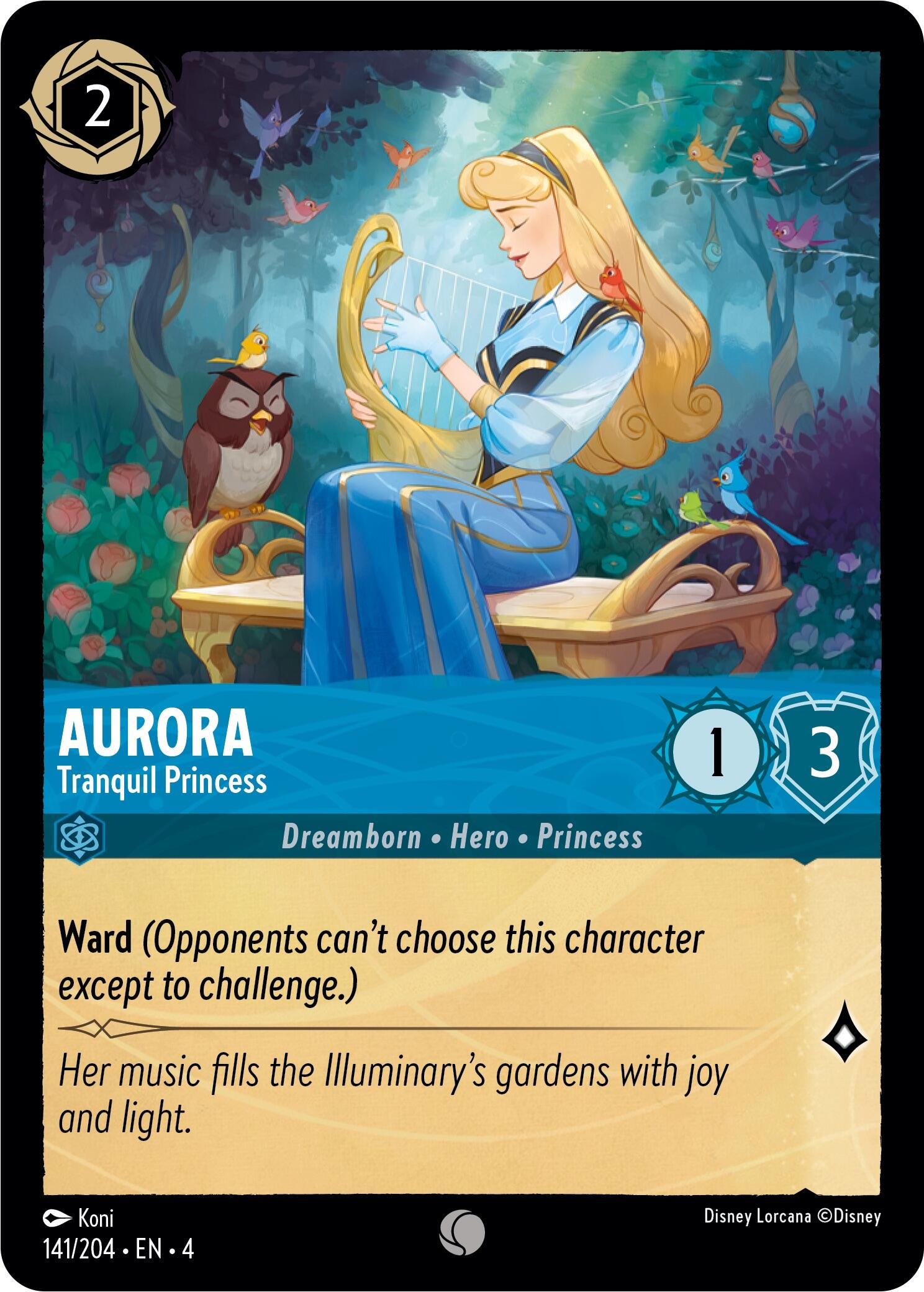 Aurora - Tranquil Princess (141/204) [Ursula's Return] | Webway Games