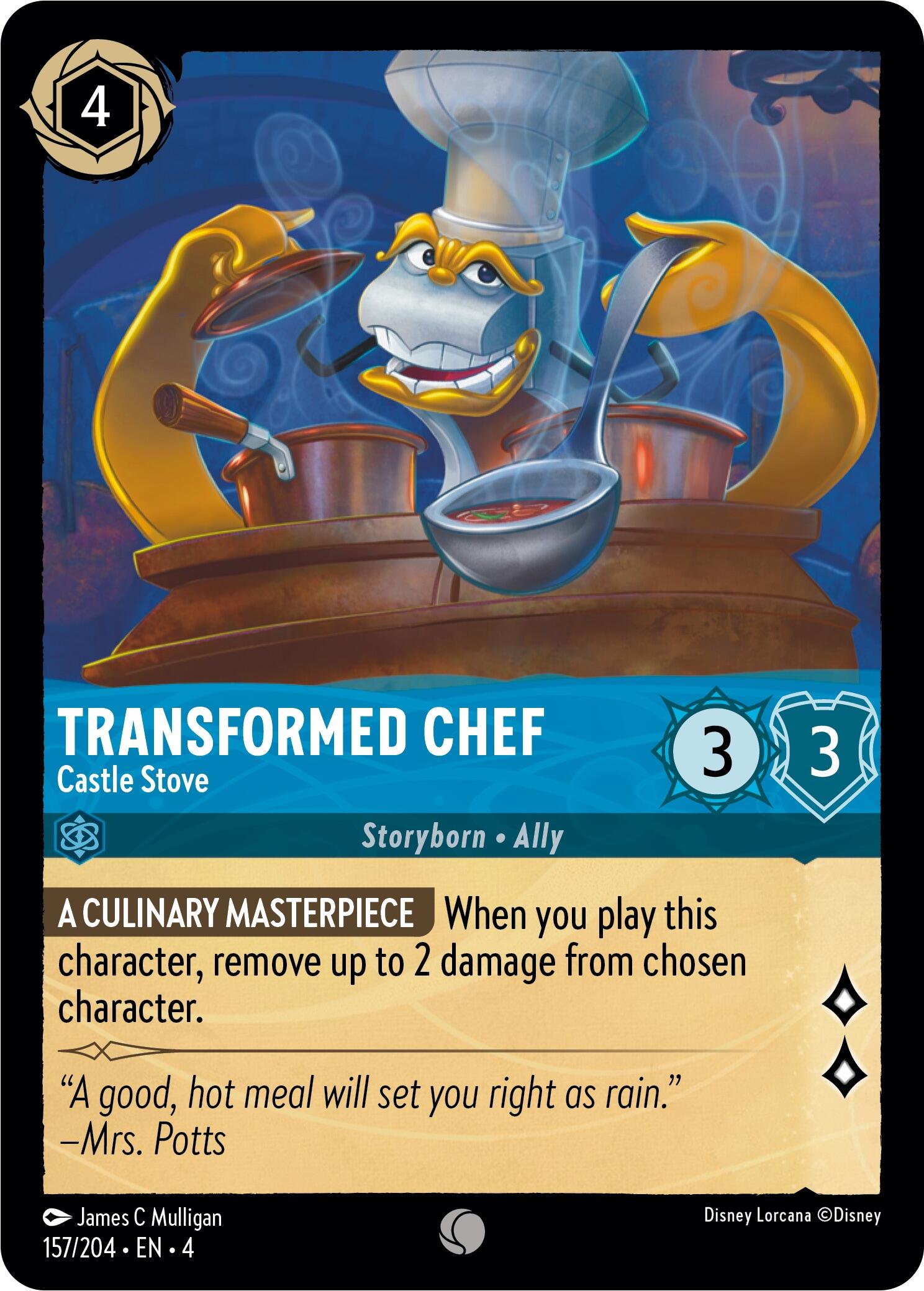 Transformed Chef - Castle Stove (157/204) [Ursula's Return] | Webway Games