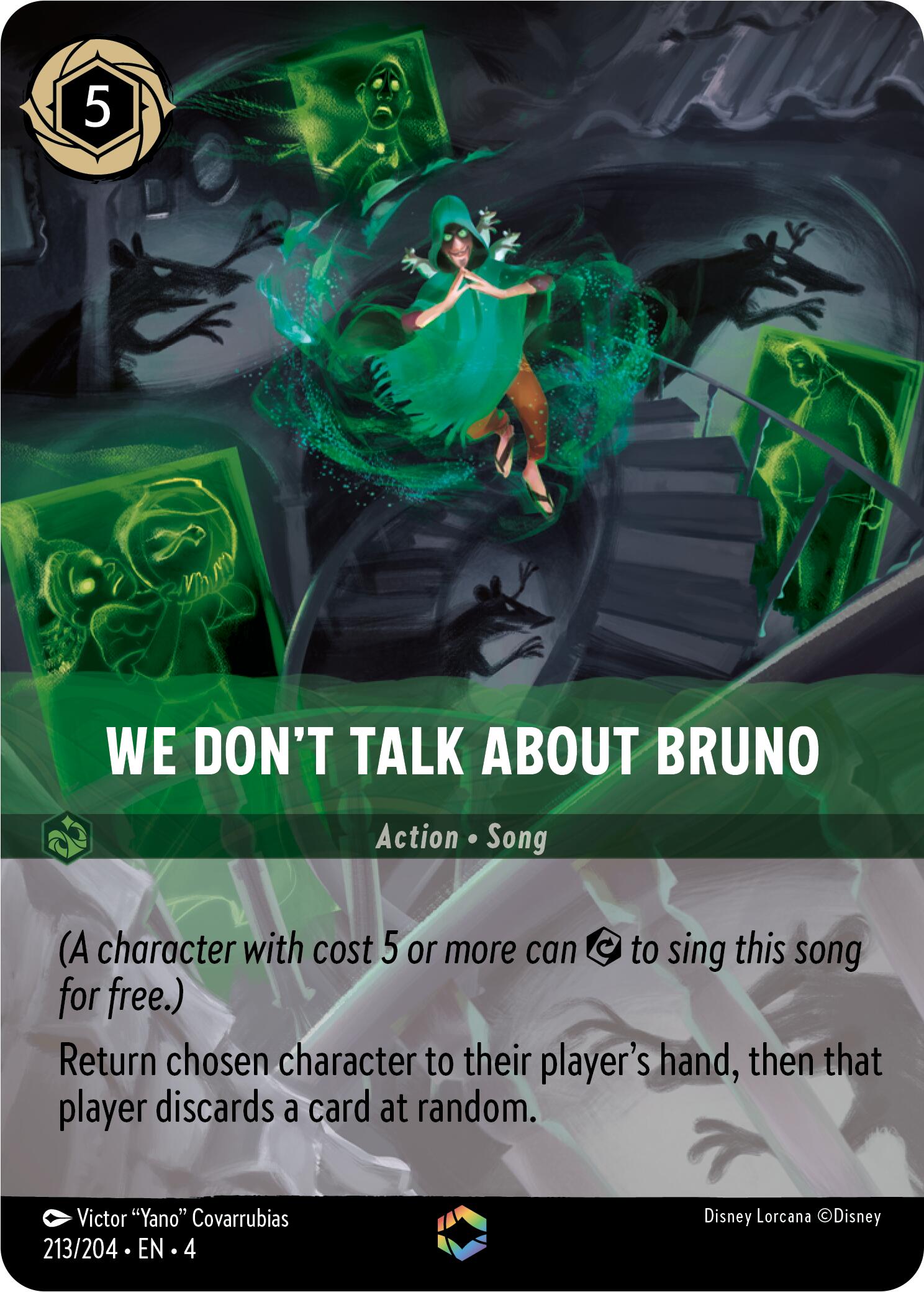 We Don't Talk About Bruno (Enchanted) (213/204) [Ursula's Return] | Webway Games