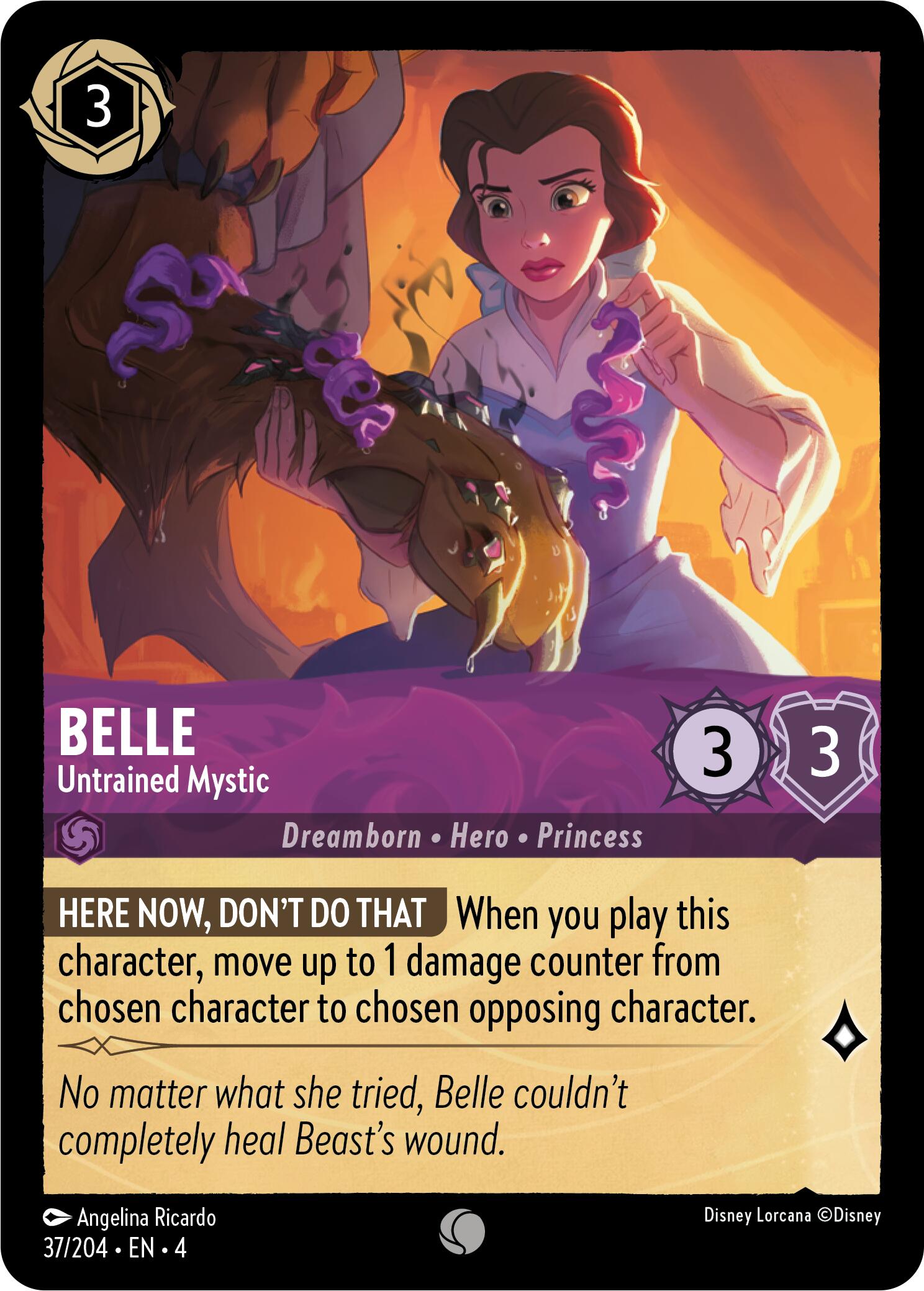 Belle - Untrained Mystic (37/204) [Ursula's Return] | Webway Games