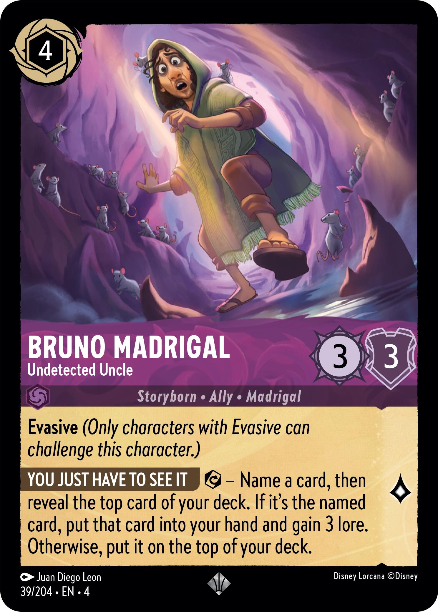 Bruno Madrigal - Undetected Uncle (39/204) [Ursula's Return] | Webway Games