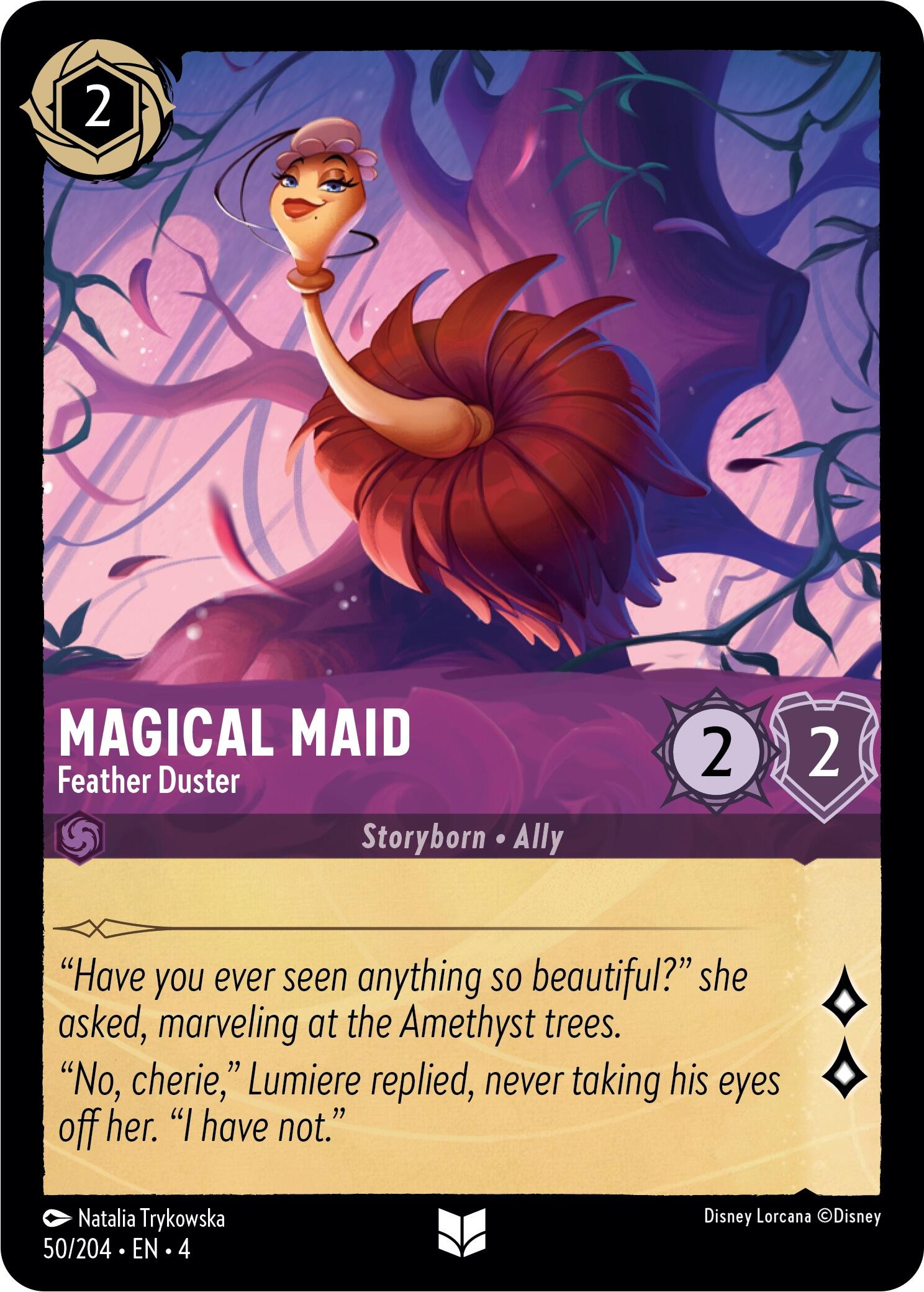 Magical Maid - Feather Duster (50/204) [Ursula's Return] | Webway Games