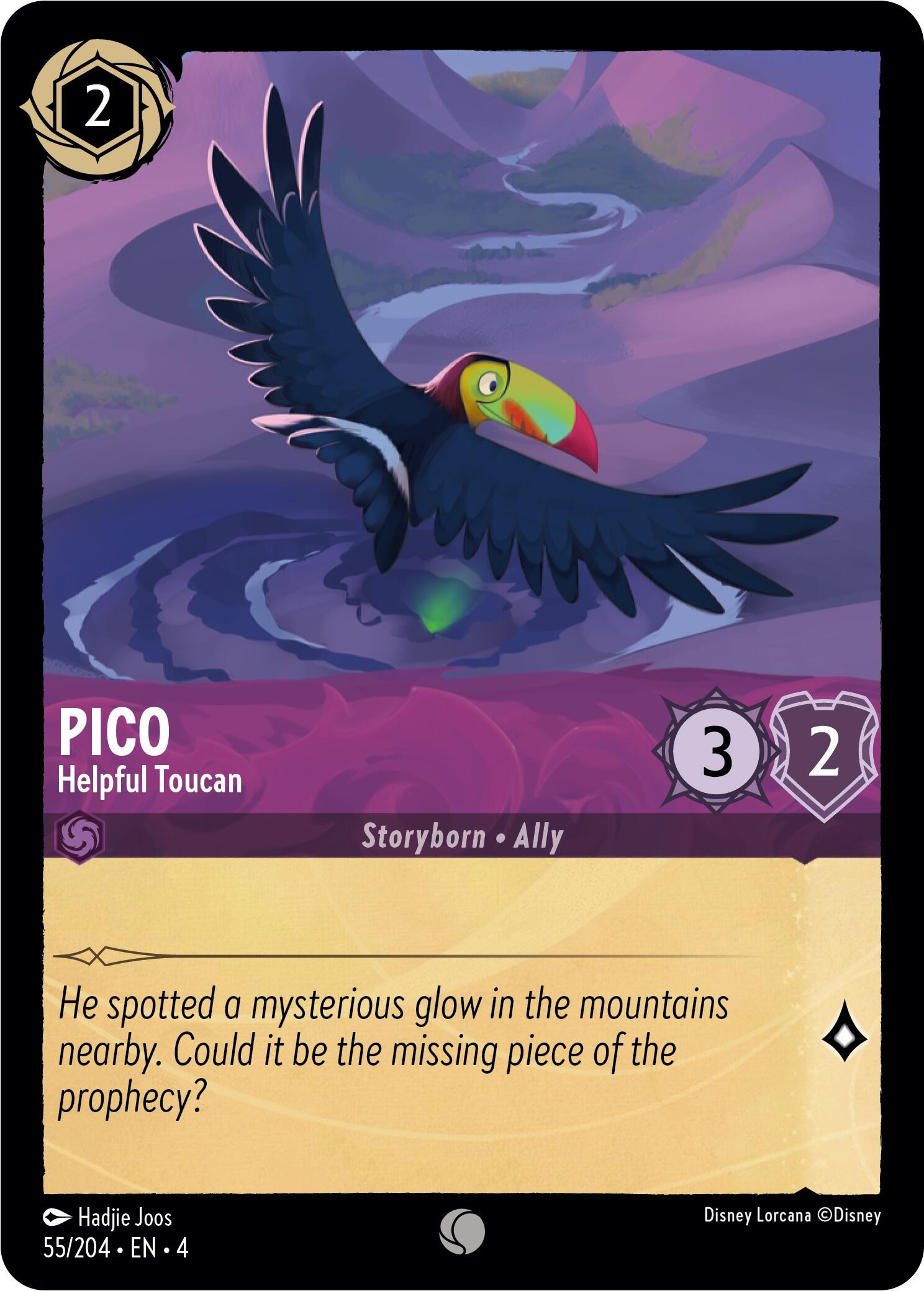 Pico - Helpful Toucan (55/204) [Ursula's Return] | Webway Games