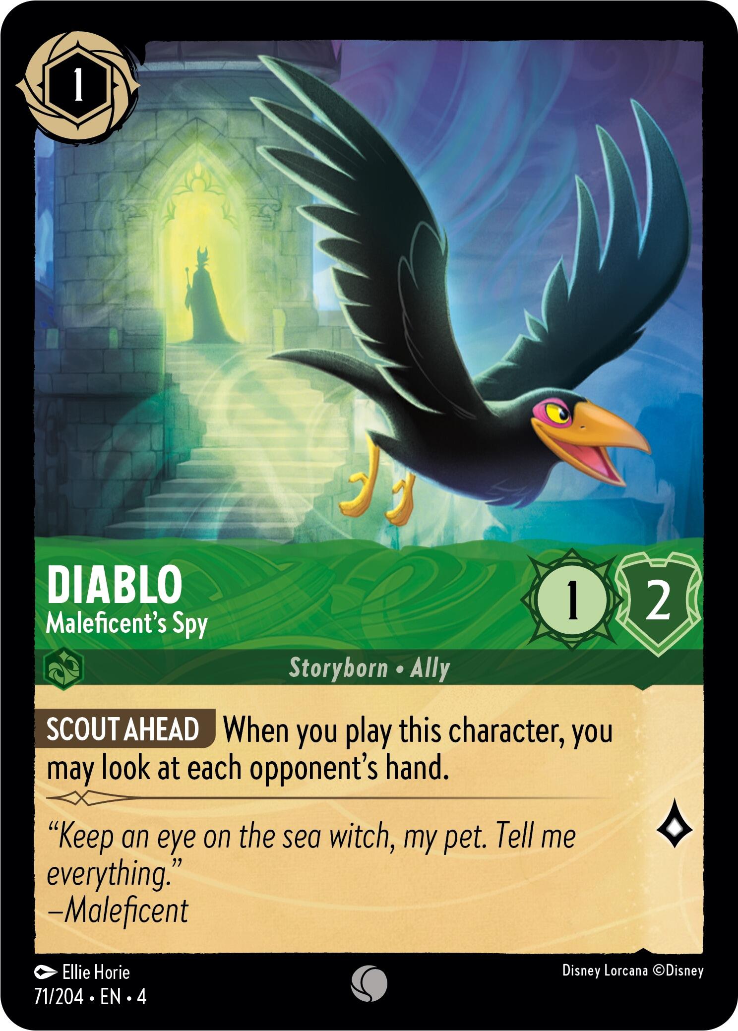 Diablo - Maleficent's Spy (71/204) [Ursula's Return] | Webway Games
