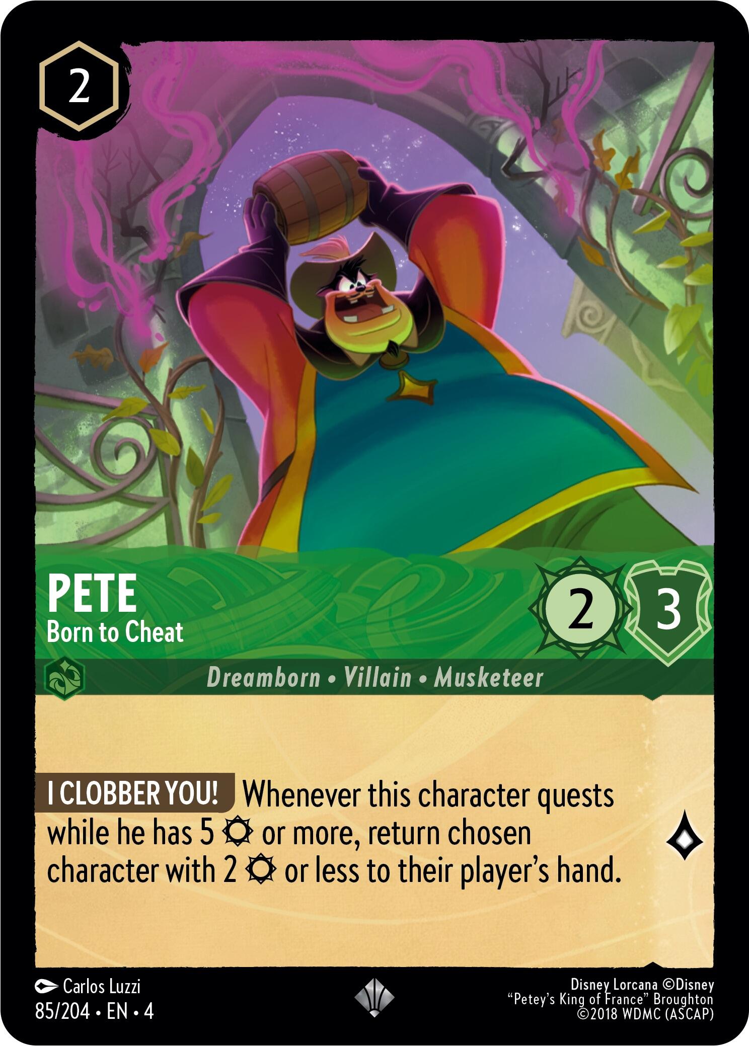 Pete - Born to Cheat (85/204) [Ursula's Return] | Webway Games