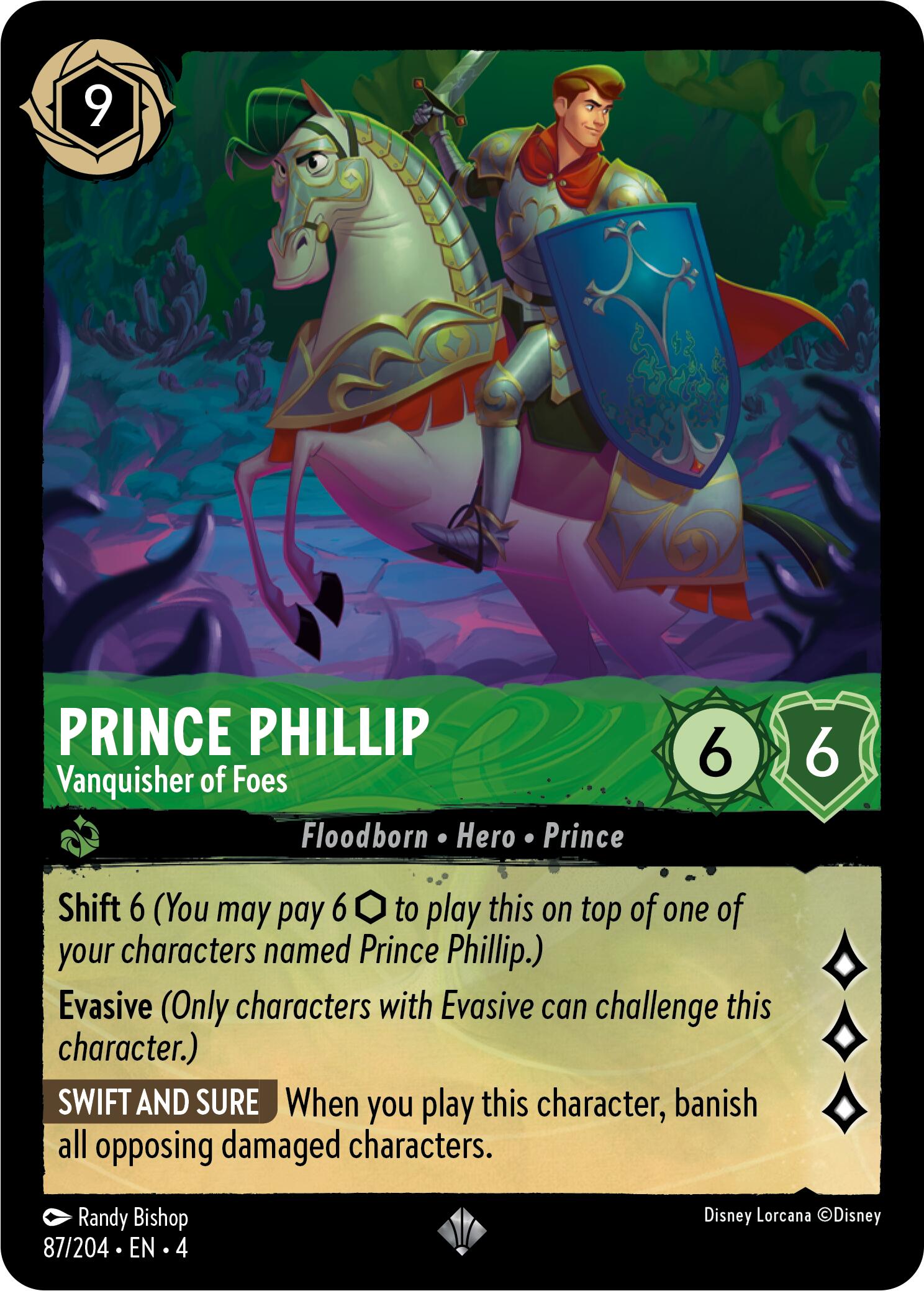 Prince Phillip - Vanquisher of Foes (87/204) [Ursula's Return] | Webway Games