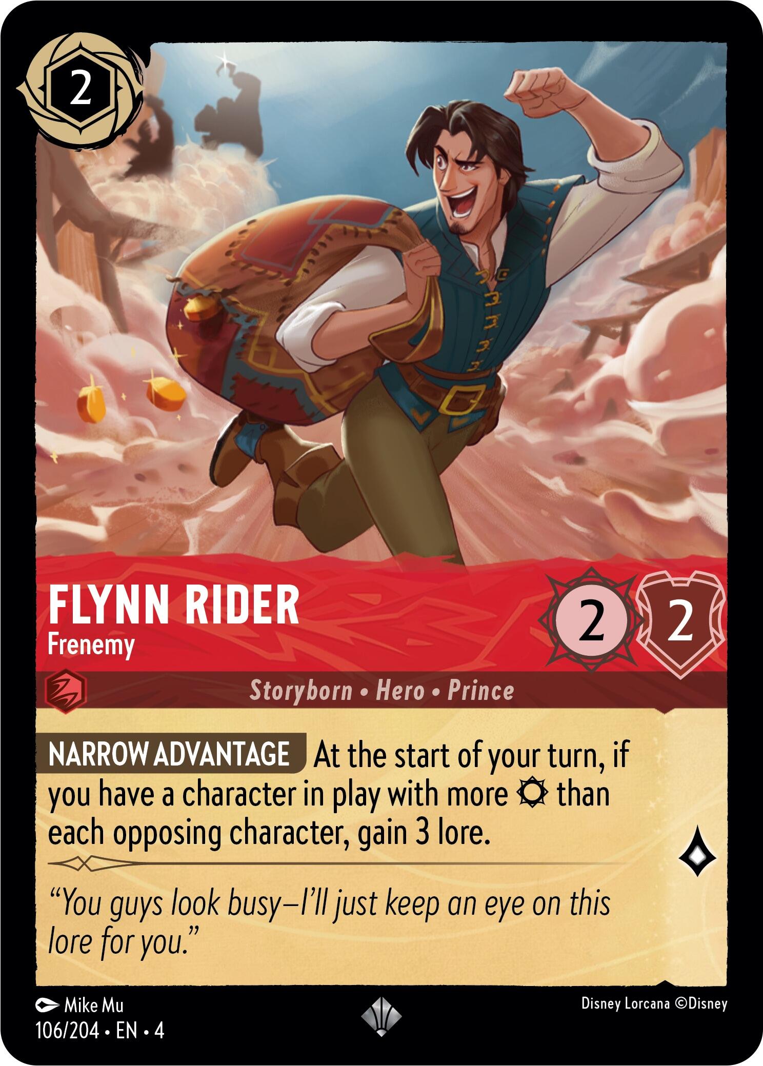 Flynn Rider - Frenemy (106/204) [Ursula's Return] | Webway Games