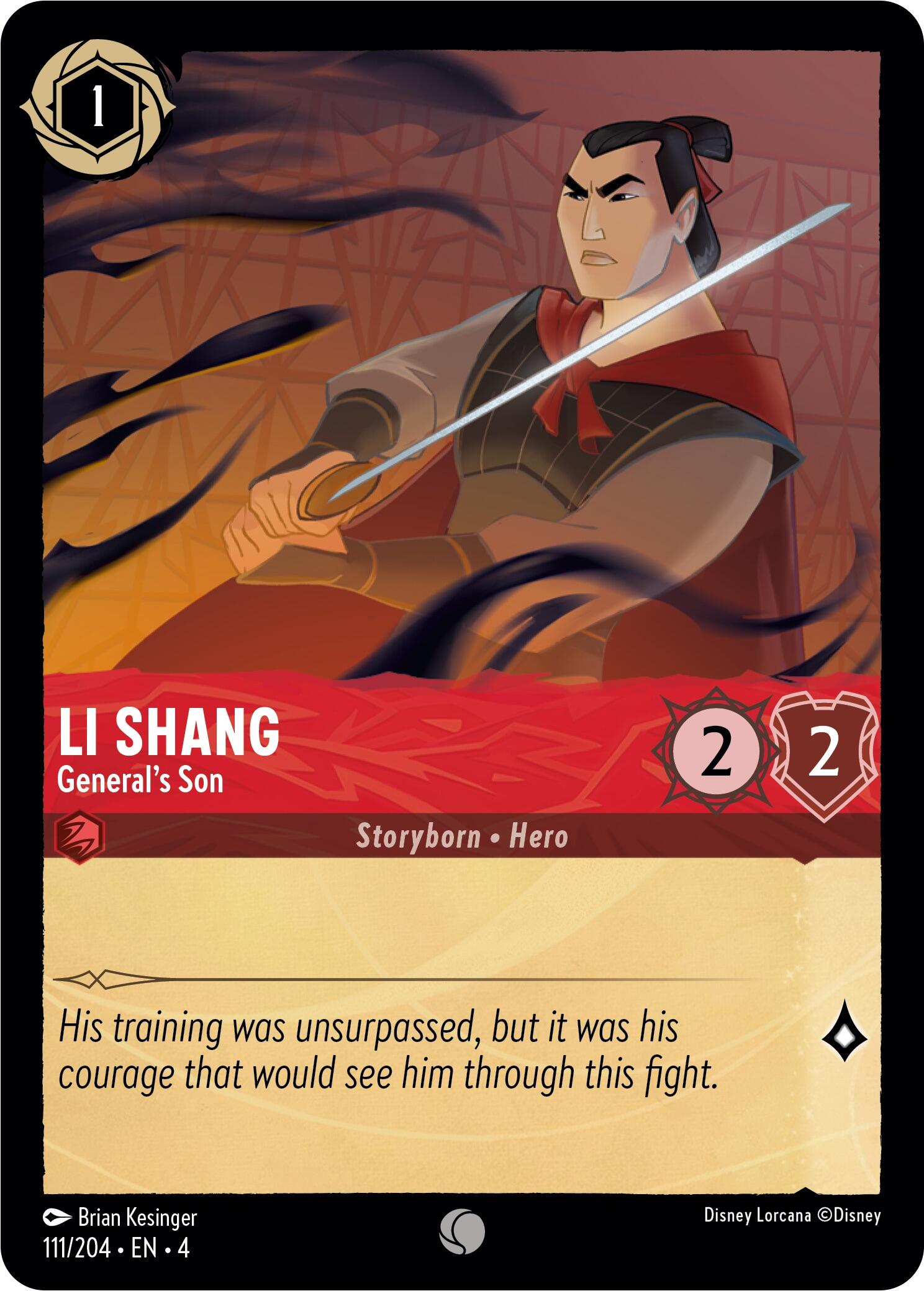 Li Shang - General's Son (111/204) [Ursula's Return] | Webway Games