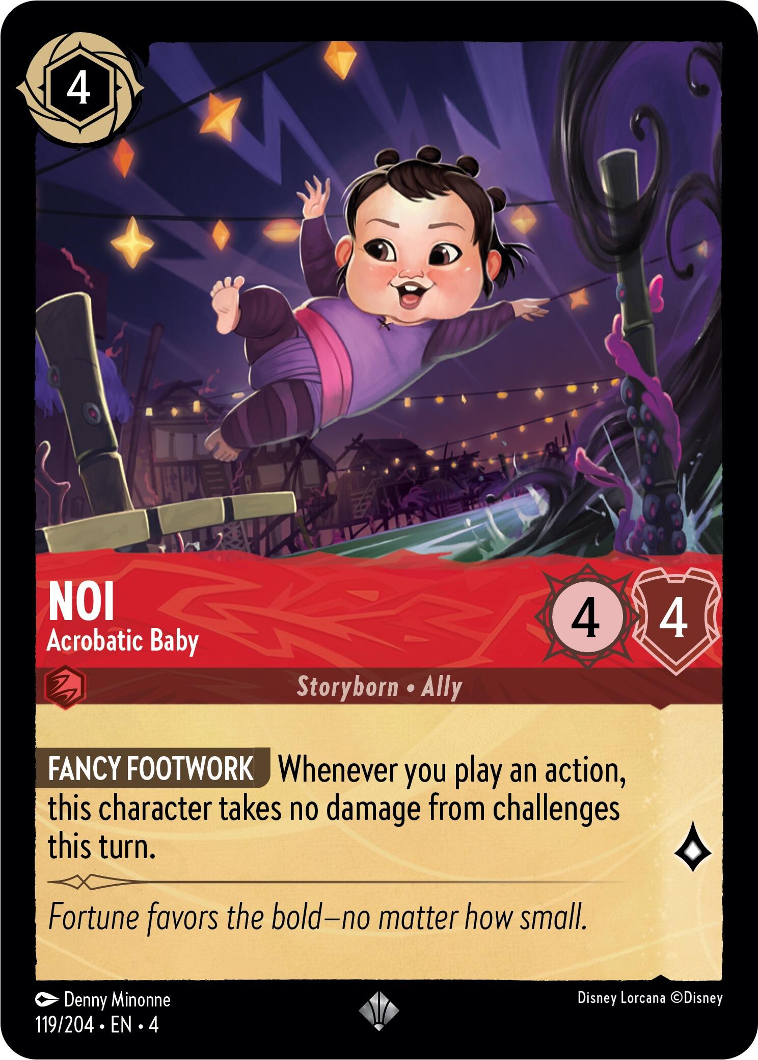 Noi - Acrobatic Baby (119/204) [Ursula's Return] | Webway Games