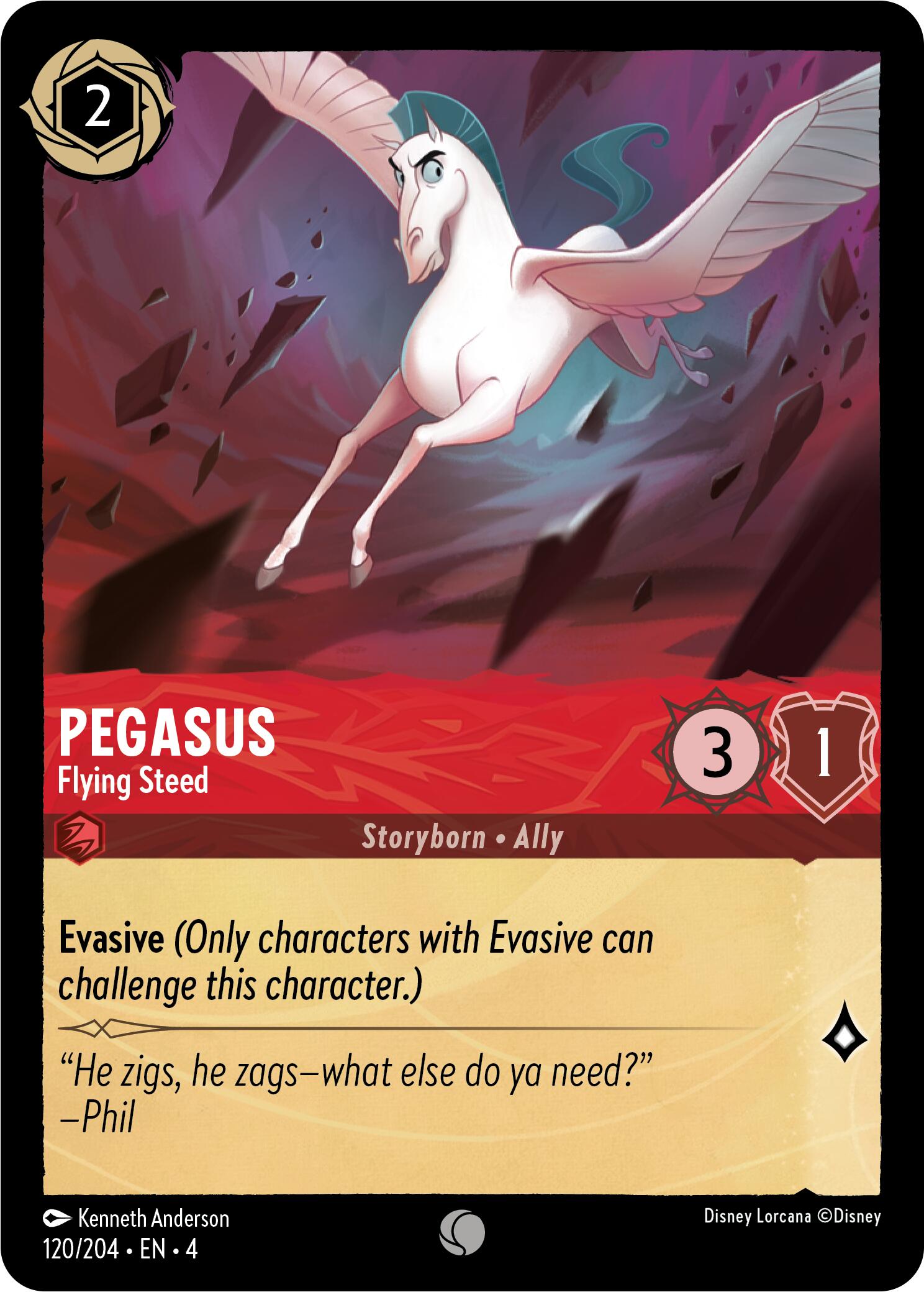 Pegasus - Flying Steed (120/204) [Ursula's Return] | Webway Games