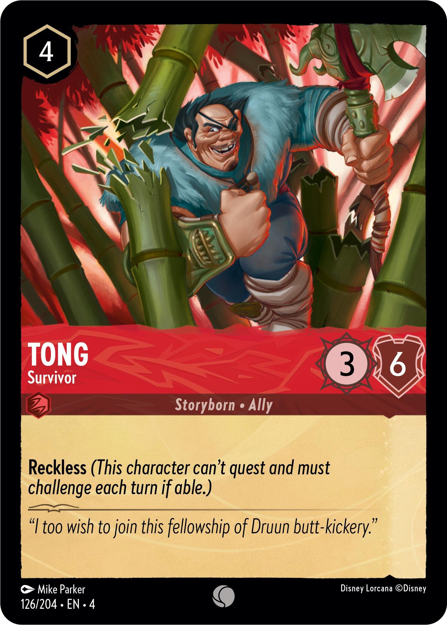 Tong - Survivor (126/204) [Ursula's Return] | Webway Games